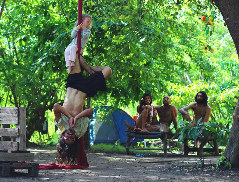 La Aldea Hostel, Camping Y Hamacas Palomino Kültér fotó