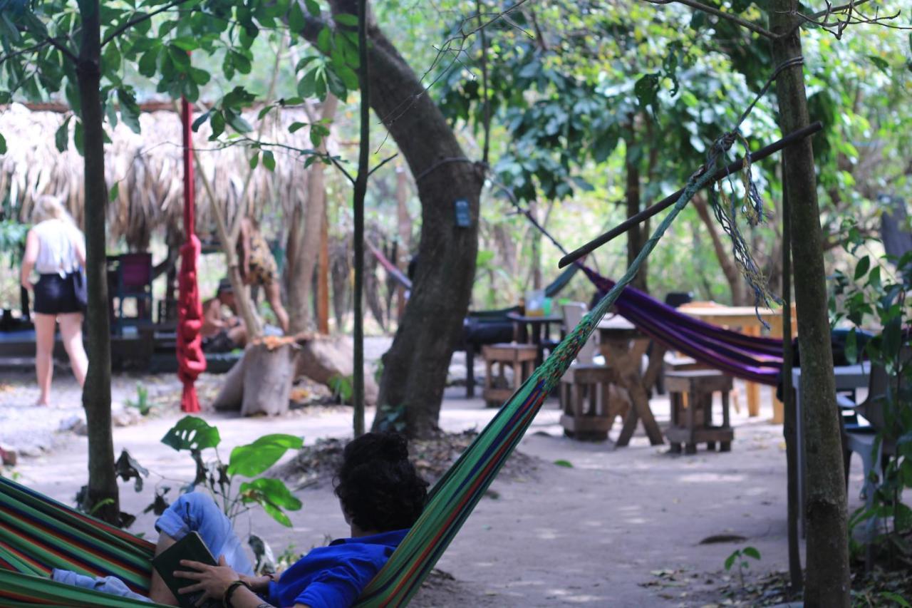 La Aldea Hostel, Camping Y Hamacas Palomino Kültér fotó