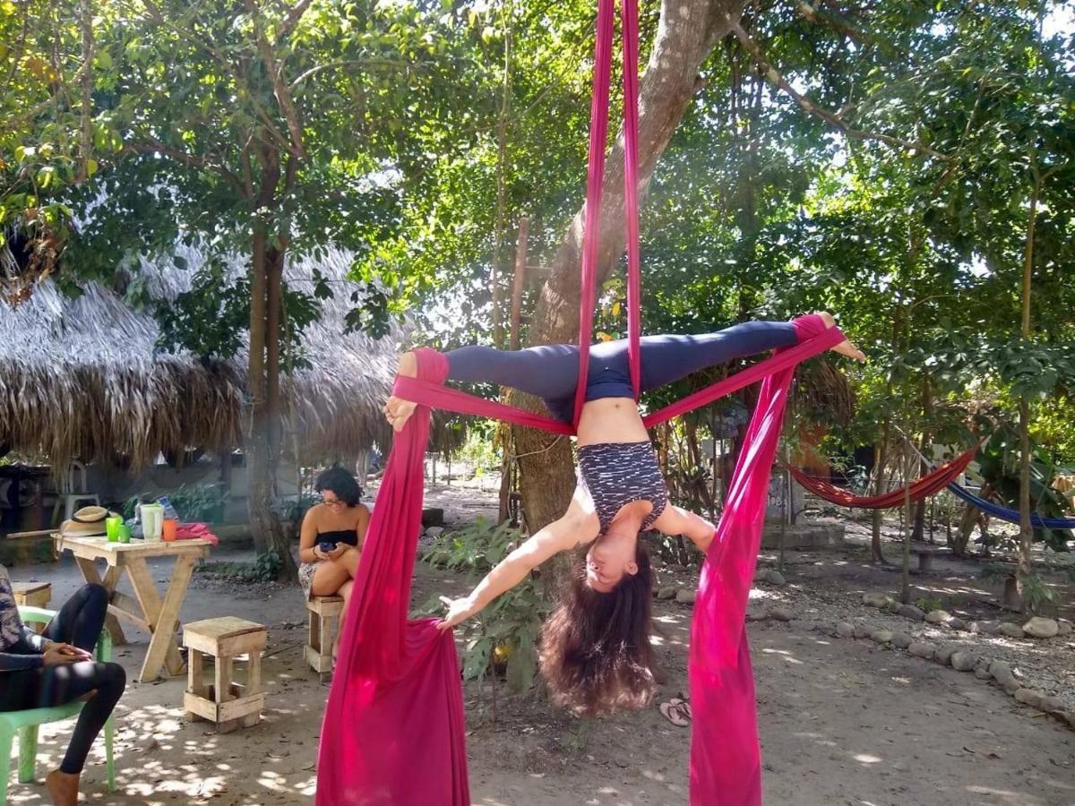 La Aldea Hostel, Camping Y Hamacas Palomino Kültér fotó