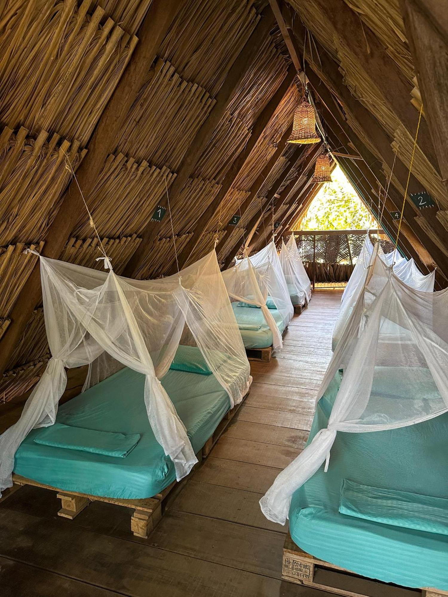 La Aldea Hostel, Camping Y Hamacas Palomino Kültér fotó