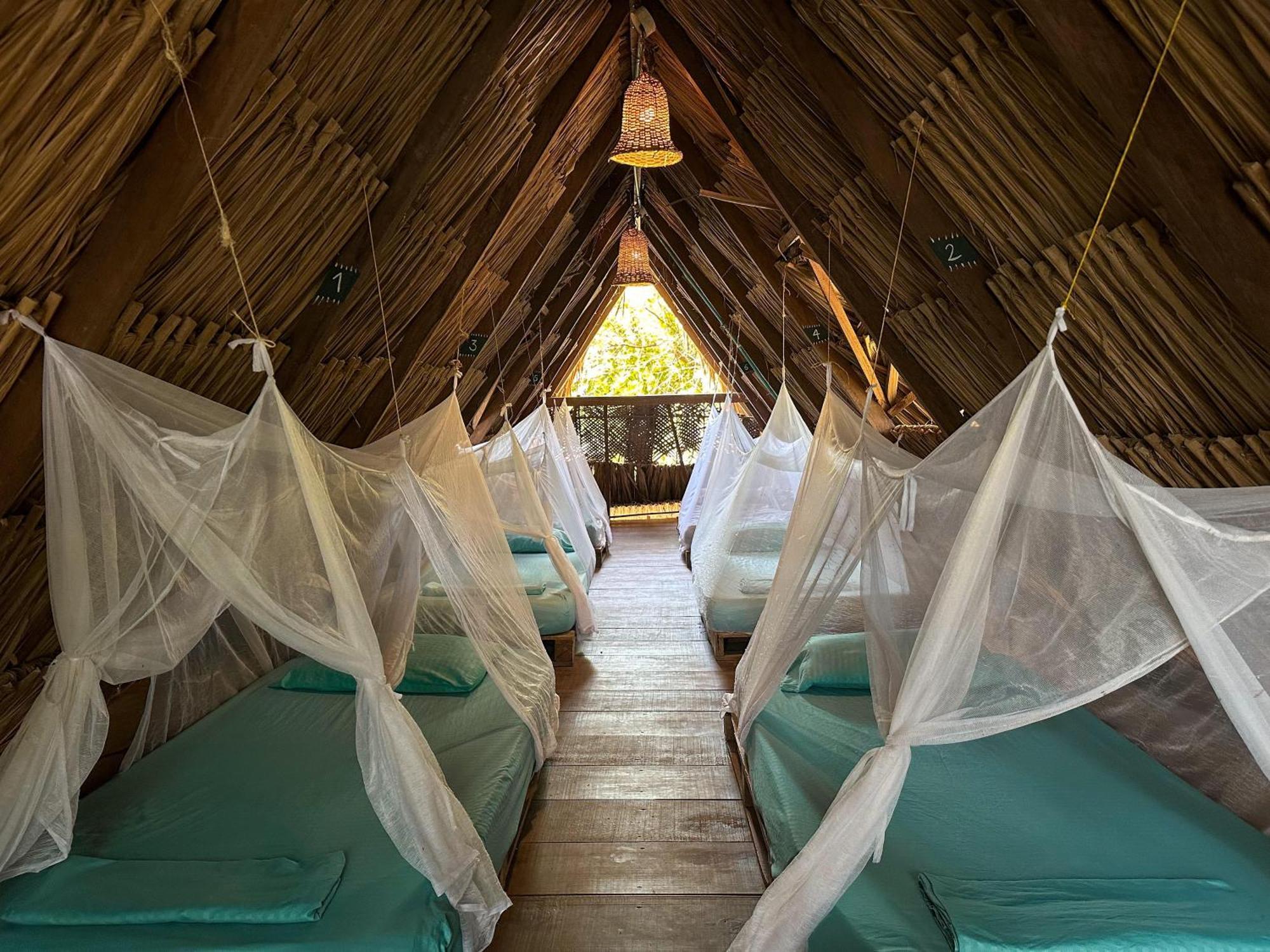 La Aldea Hostel, Camping Y Hamacas Palomino Kültér fotó